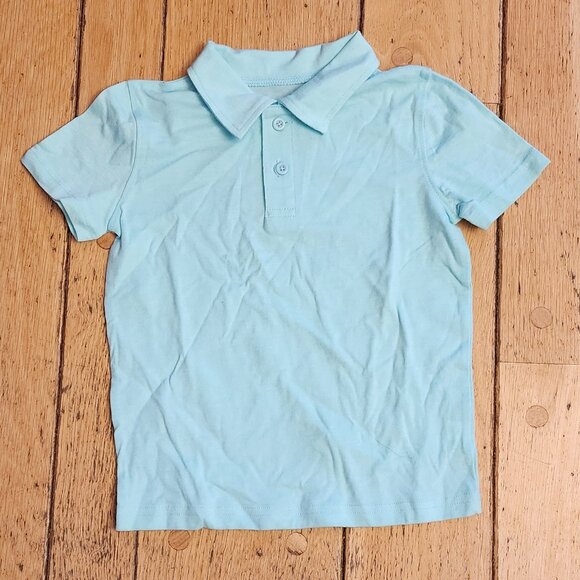 Jumping Beans Toddler Light Blue Polo Shirt Size 4T - Picture 6 of 9